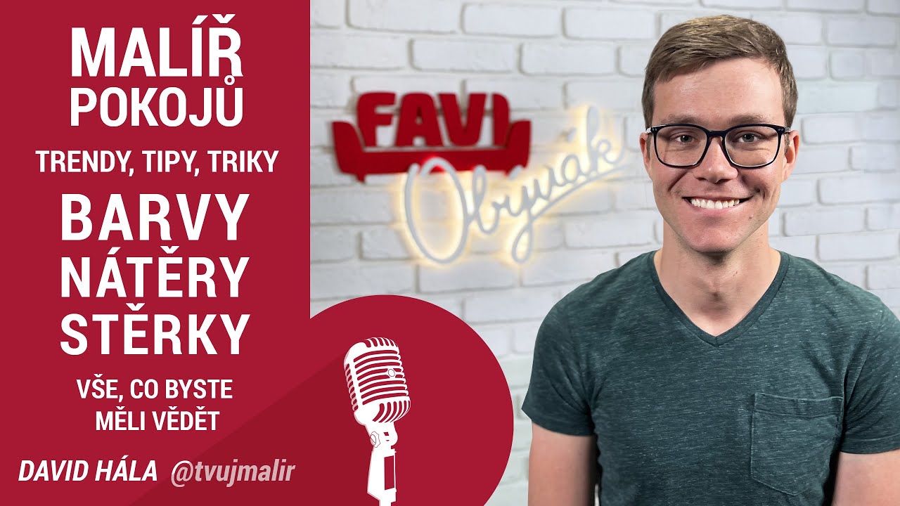 Malíř pokojů David Hála: Jací lidé touží po celobarevných stěnách a jak vybrat dobrou stěrku