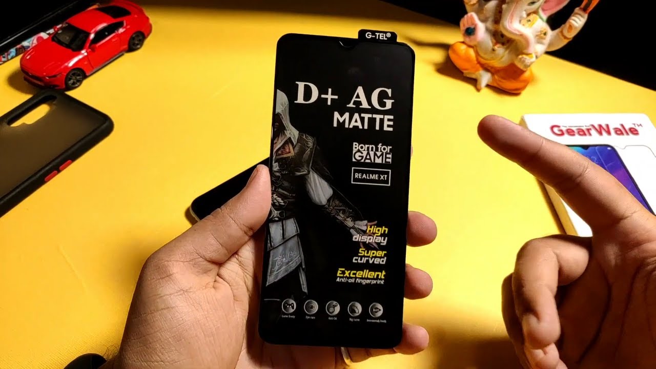 Realme XT Gaming Tempered Glass | Matte Gaming Tempered Glass for Realme X2 | Best Gaming Glass