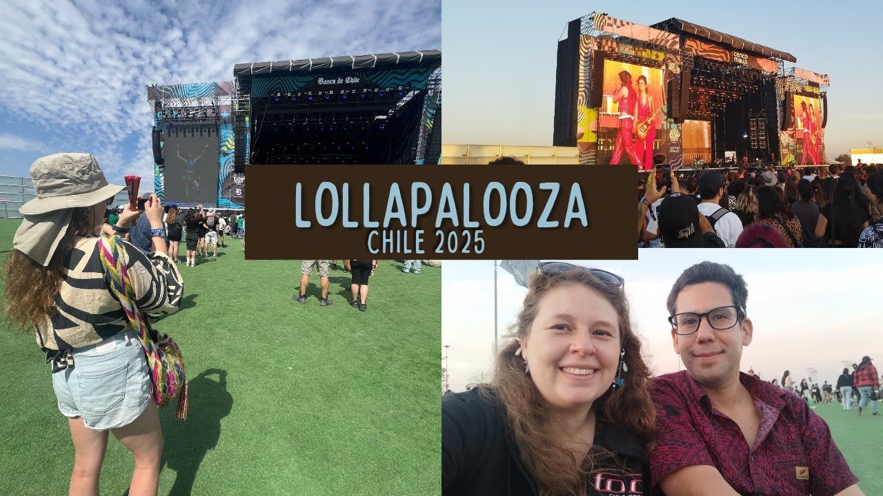 Mi primera vez en Lollapalooza Chile | vlog 3 días
