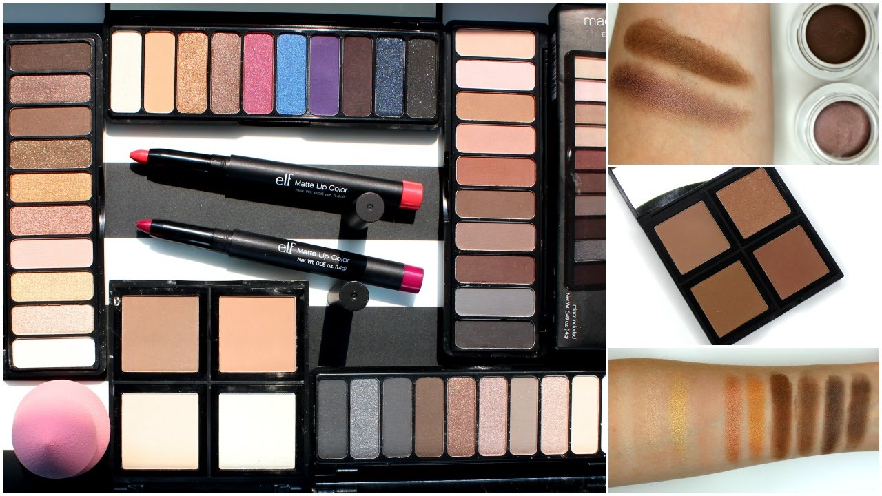 NEW ELF Makeup Products 2015 - Haul