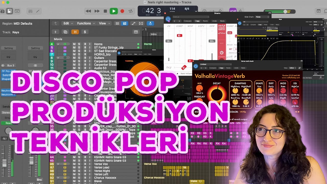 Logic Pro’da Disco Pop Şarkı Üretimi | Adım Adım Müzik Prodüksiyon Teknikleri 🎶