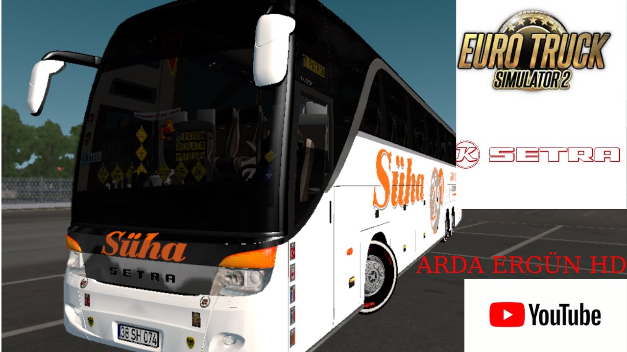 ETS 2 *SETRA 417 HDH* (🔴MODİFİYELİ OTOBÜS BUNA DENİR EFSANE🔴)