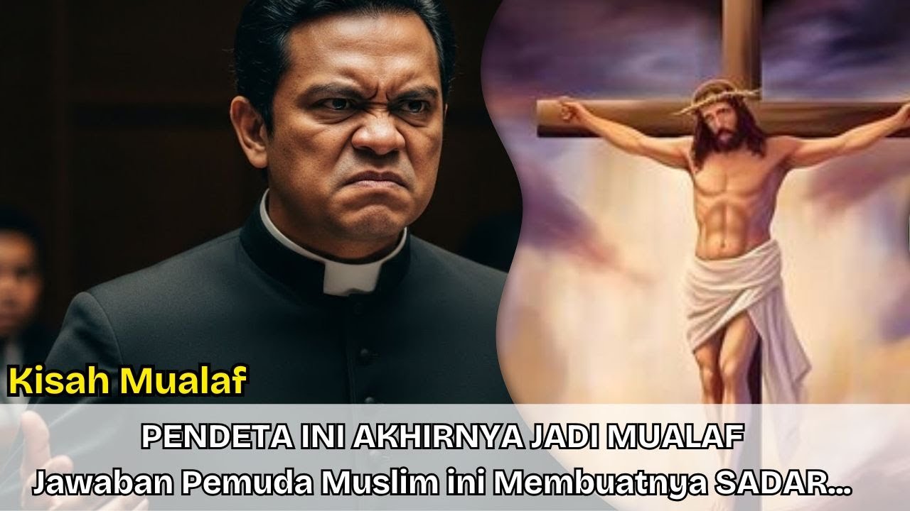 PASTOR PALING SOMBONG INI MENANTANG ISLAM DI DEPAN UMUM TERDIAM & BERSUJUD! - KISAH MUALAF NYATA