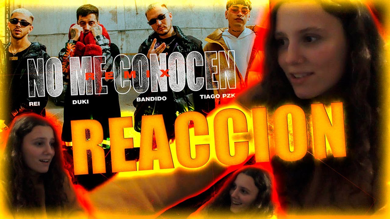REACCIÓN A NO ME CONOCEN (REMIX) // necesitan escuchar el EP TURROMANTICO