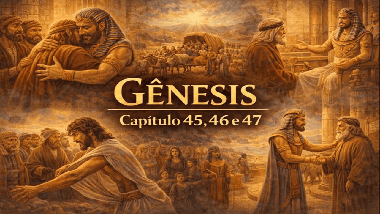 Gênesis 45 a 47: A Revelação de José, o Reencontro com Jacó e a Chegada no Egito