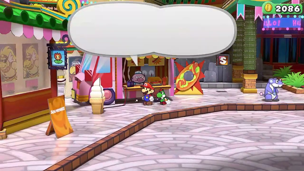 Paper Mario: Die Legende vom Äonentor - Job-Agentur: Knospi - Gaumenschmauss!