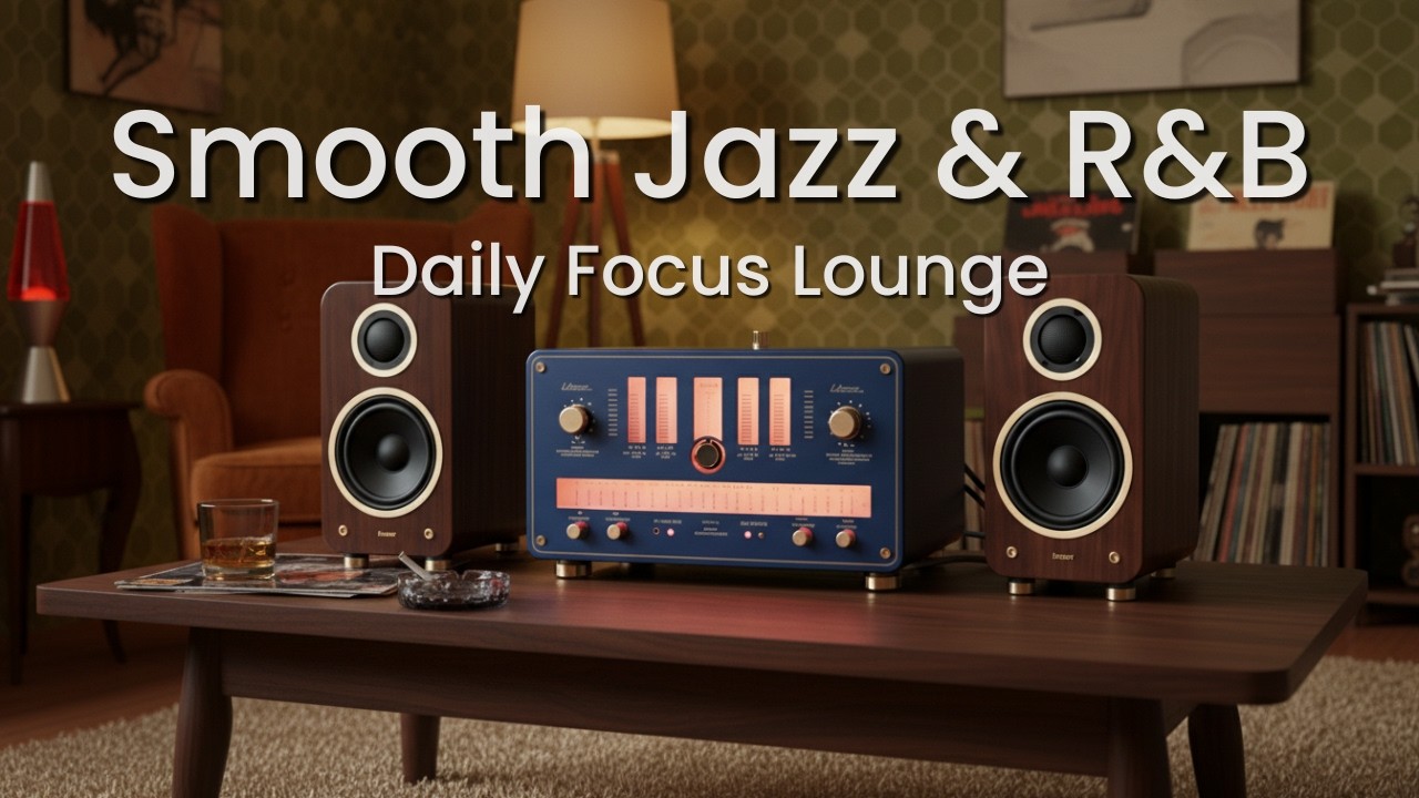 Smooth Jazz & Soul R&B – Calm Jazz Lounge for Daily Focus