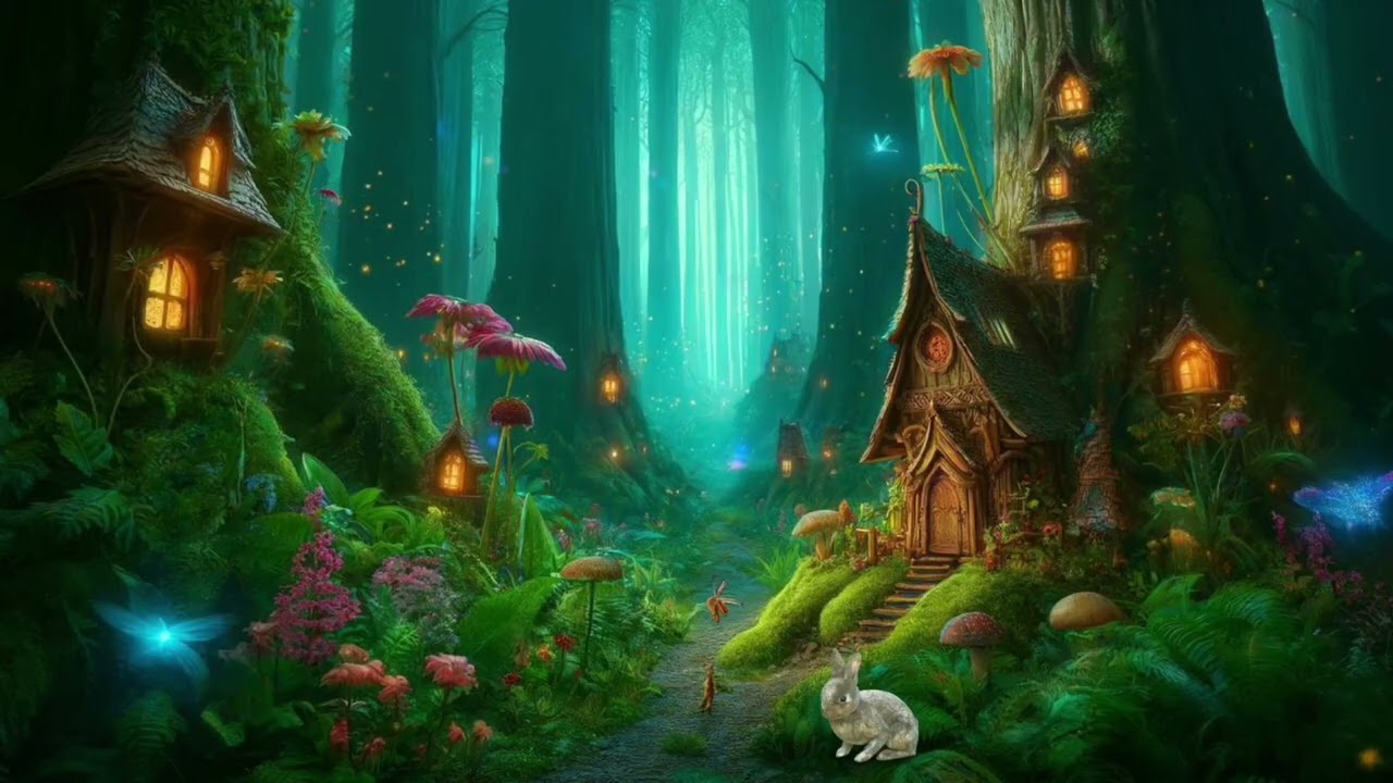 Magic forest – Deep Relaxing Ambient Music — Soothing Background (1 Hour)