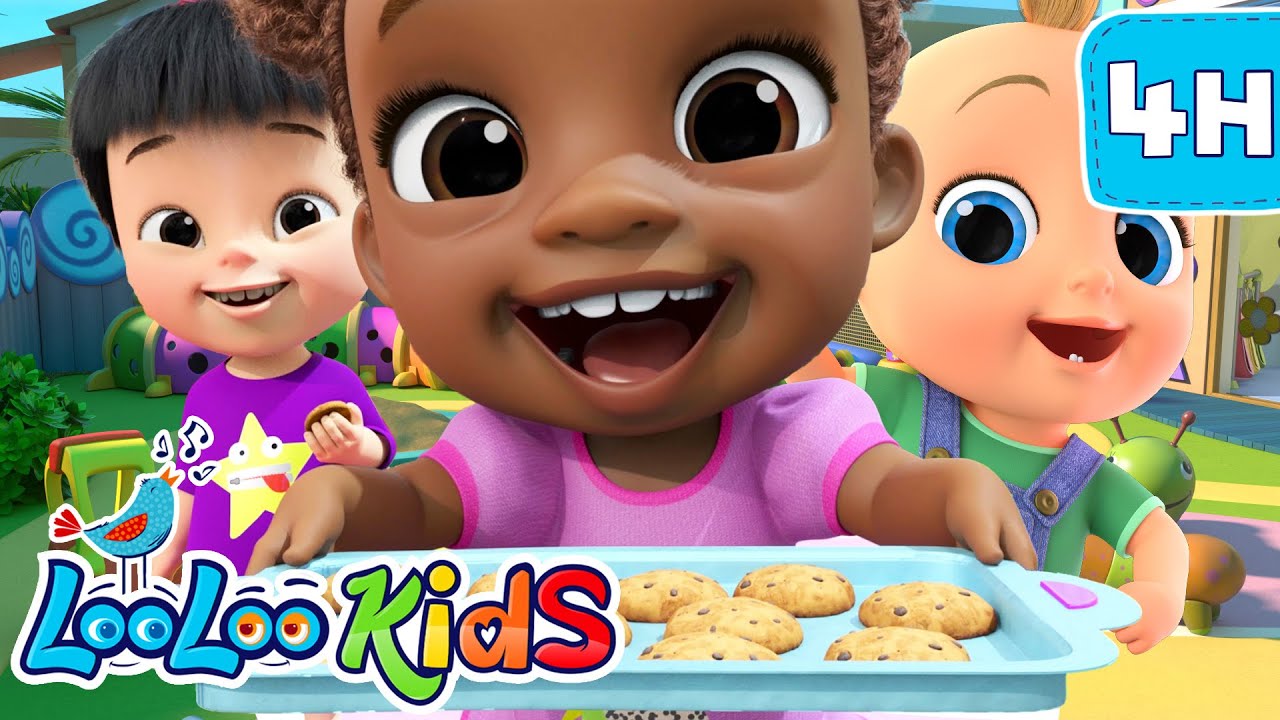 Sharing is Caring ❤️🍪 | Can You Share? | Kids Songs & Nursery Rhymes | LooLoo Kids | Good Habits