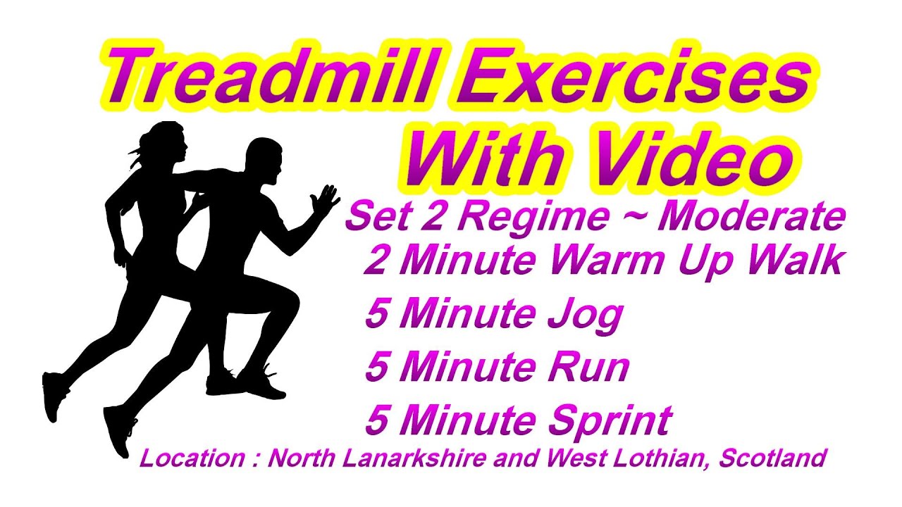 👟 Treadmill Video Tours Set 2 : Walk, Jog, Run or Sprint with Treadmill Exercise Simulator 👟