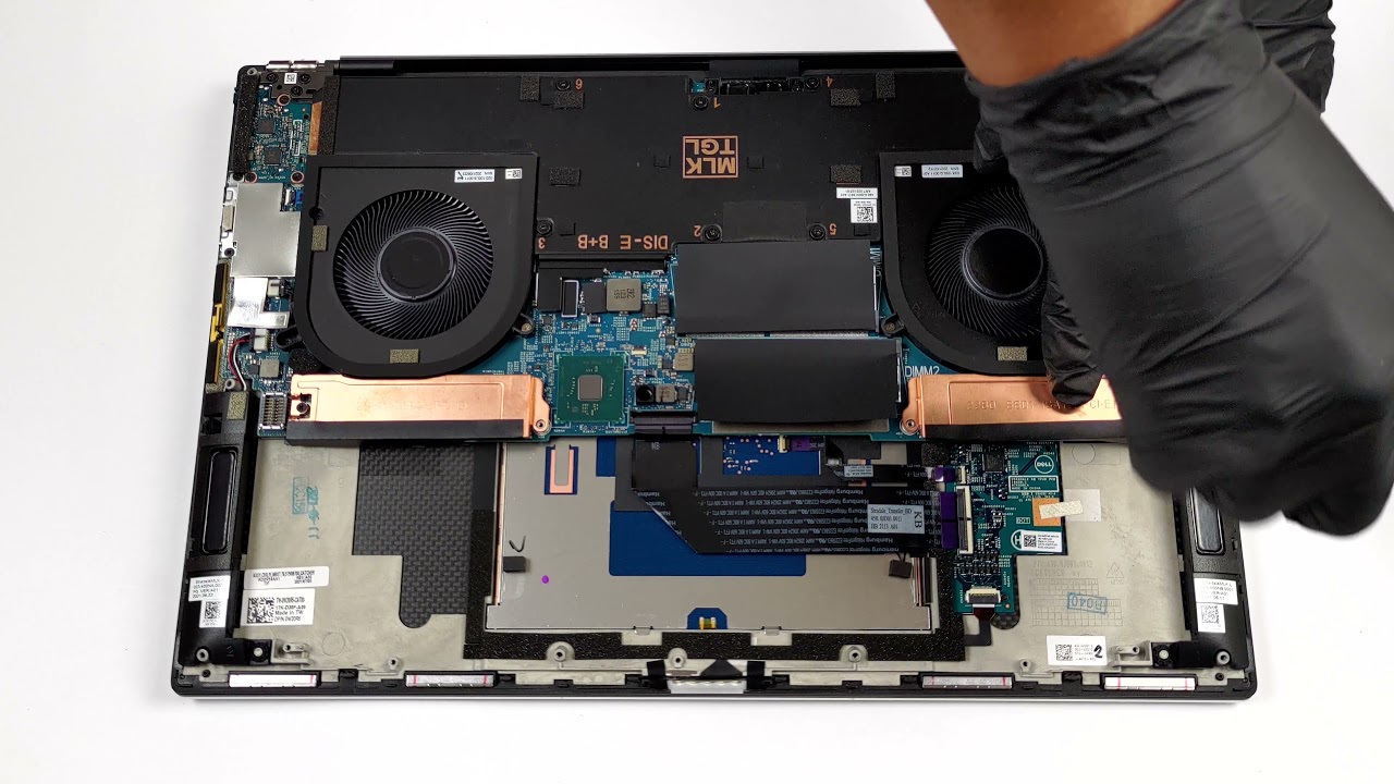🛠️ Dell XPS 17 9710 — варианты разборки и модернизации