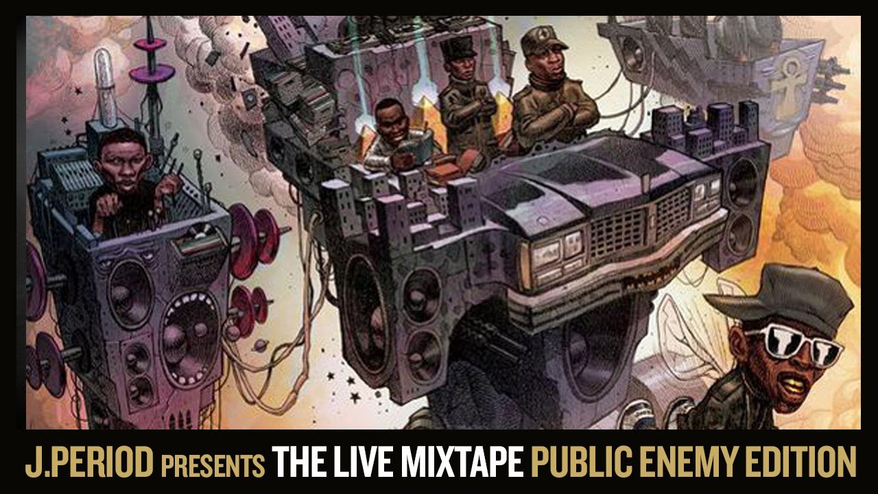 J.PERIOD Presents The Live Mixtape: Public Enemy Edition [Mini Mix]