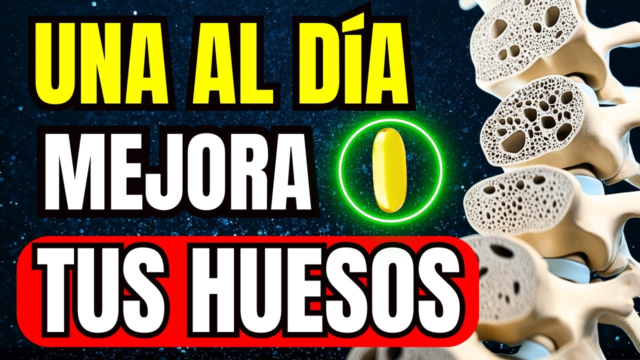 ¡NO ES EL CALCIO! La VITAMINA ESENCIAL para la DENSIDAD de tus HUESOS