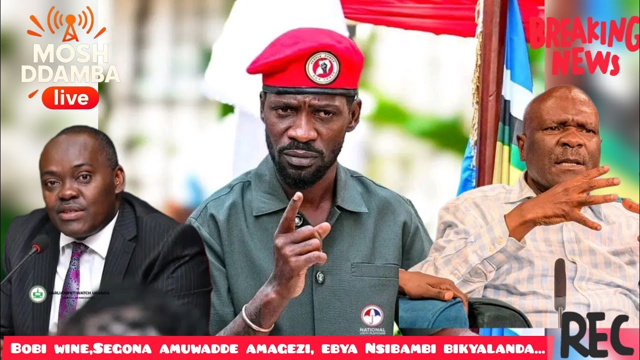 Hon.Ssegona awadde @BOBIWINETheGhettoPresident amagezi, ebya Prof.Nsibambi bikyalanda.....