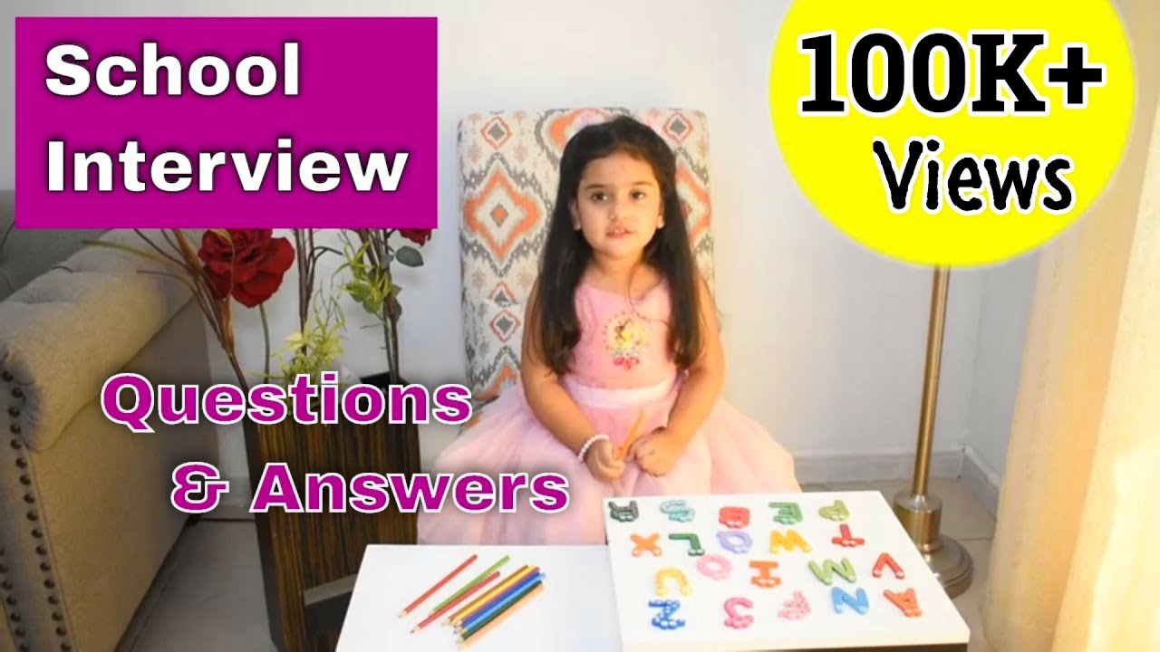 School Admission Interview Questions | How to Prepare your child for School Interview |Kids Explorer