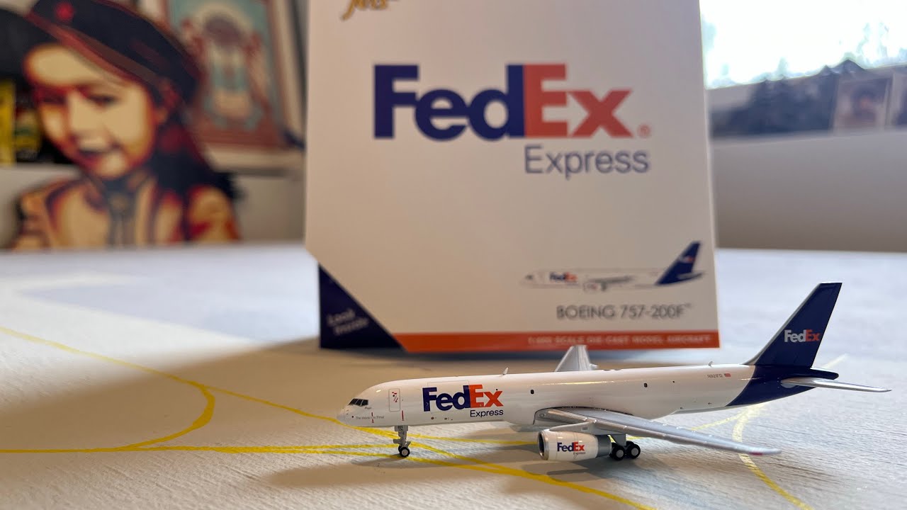 1:400 Gemini Jets FedEx 757-200F Unboxing