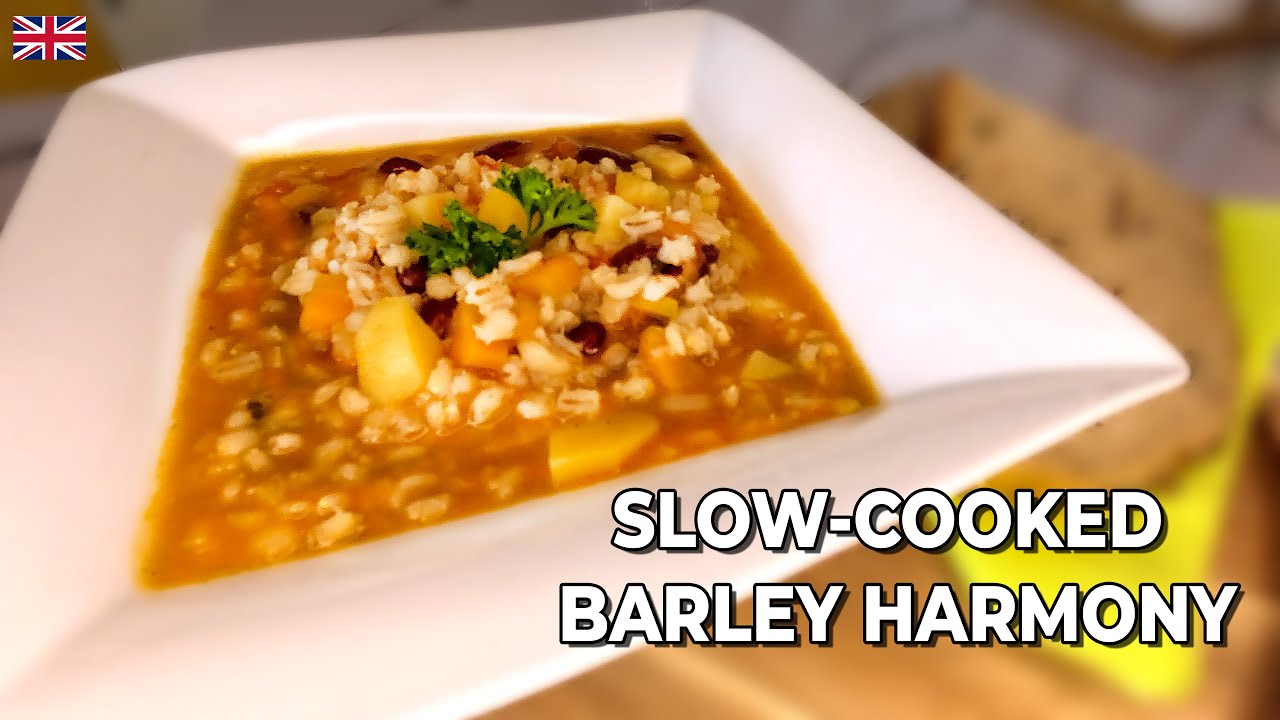 Ričet 🍲 Traditional Slovenian Barley Stew – A Cozy Vegan Dish!