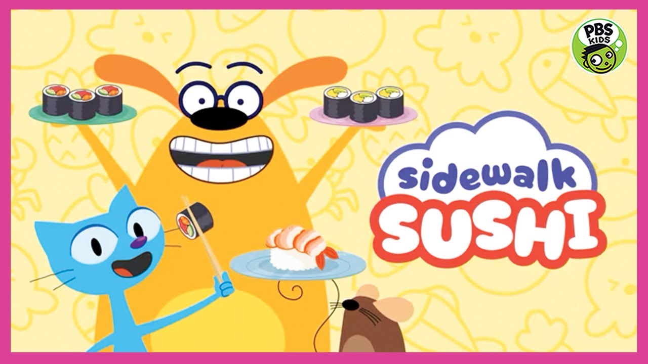 Рафф Раффман: Скромный медиа-гений - Суши на тротуаре | Игровой процесс на PBS Kids⭐