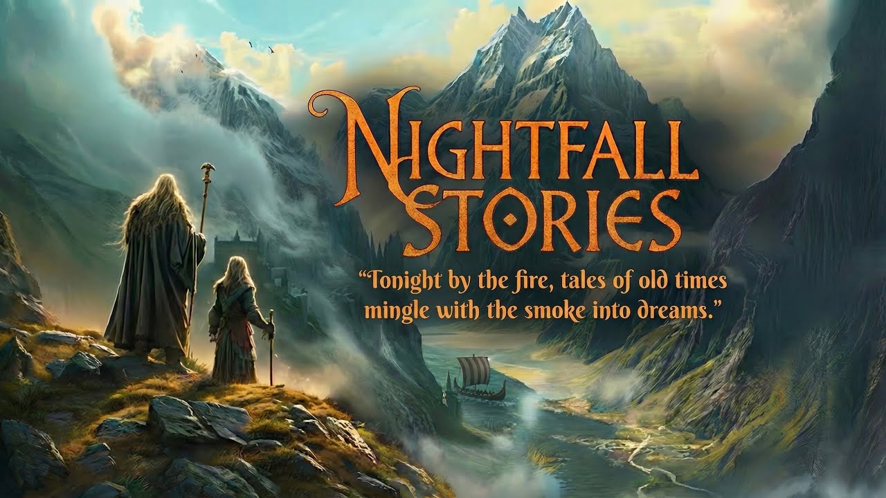 (Fireplace Version)Cozy Viking Longhouse ❄️ Relaxing English Sleep Story/Bedtime Story for Grown-ups