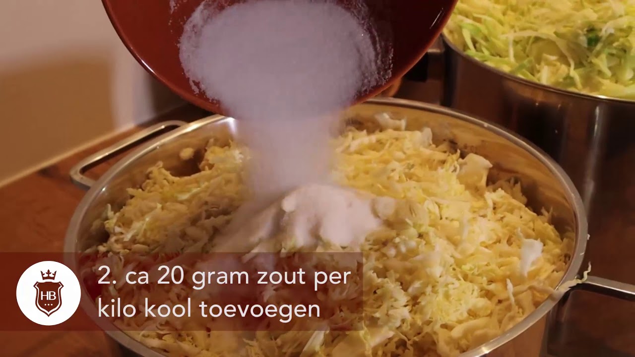 Zuurkool maken