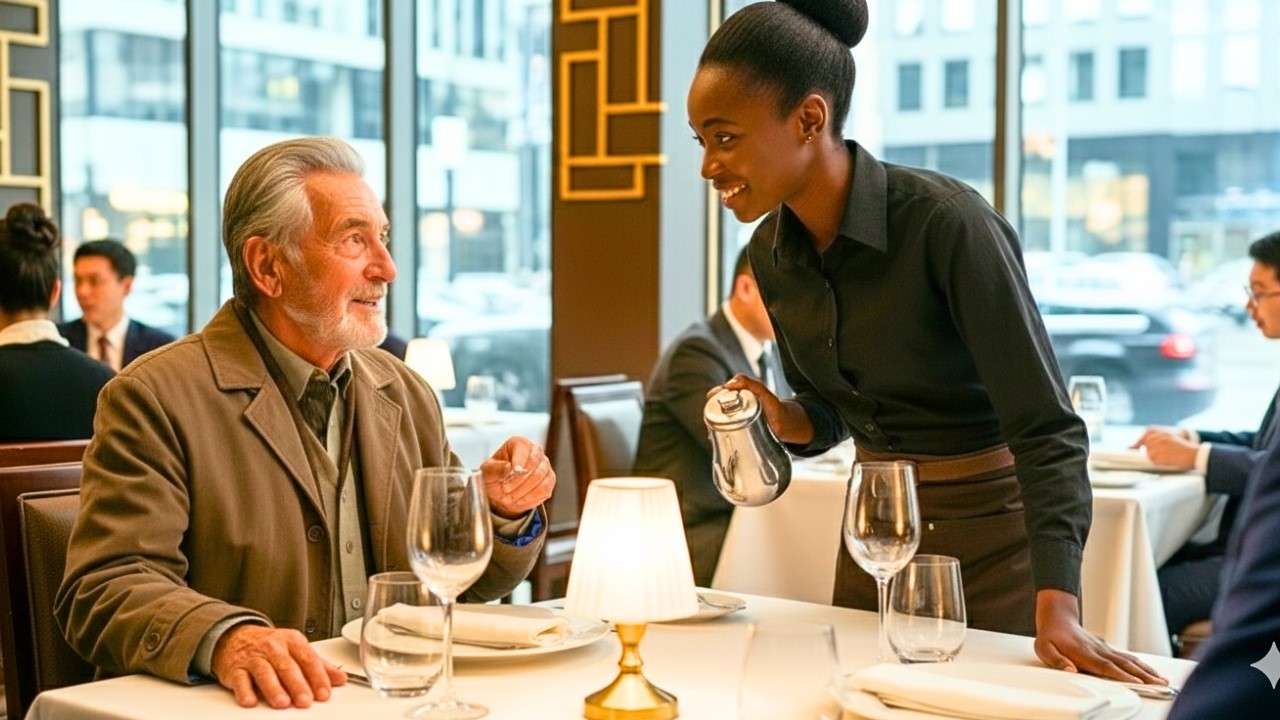 An Italian Billionaire CEO Was Treated Like Nothing... Until a Black Waitress Spoke Perfect Italian