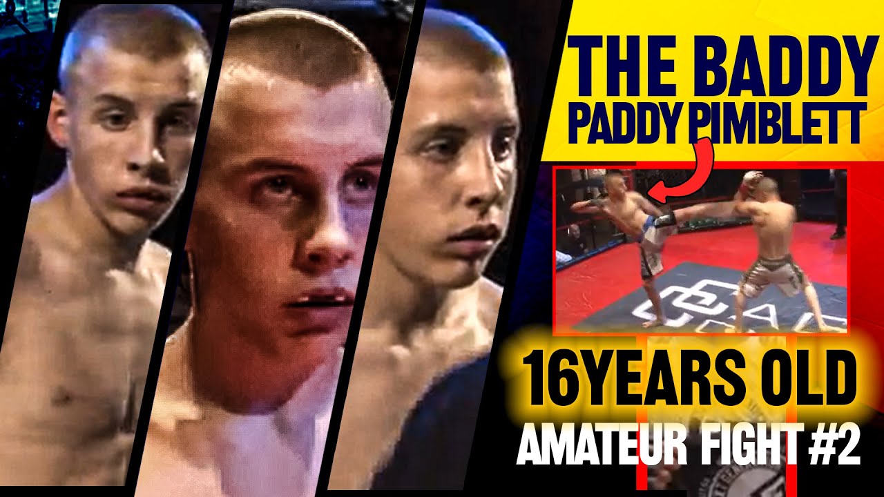 Paddy 'The Baddy' Pimblett's 2nd AMATEUR FIGHT