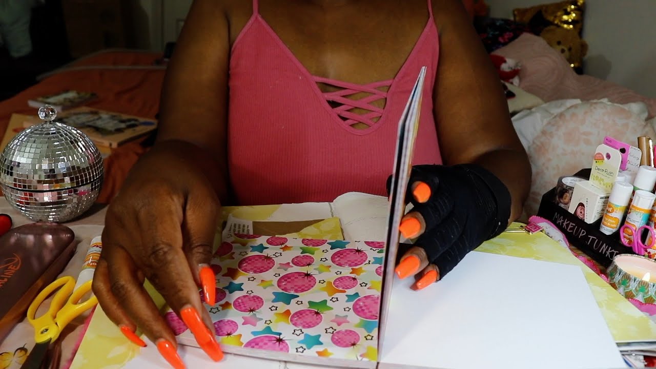 Gratitude | Scrapbooking Art Journaling 11 ASMR Chewing Gum