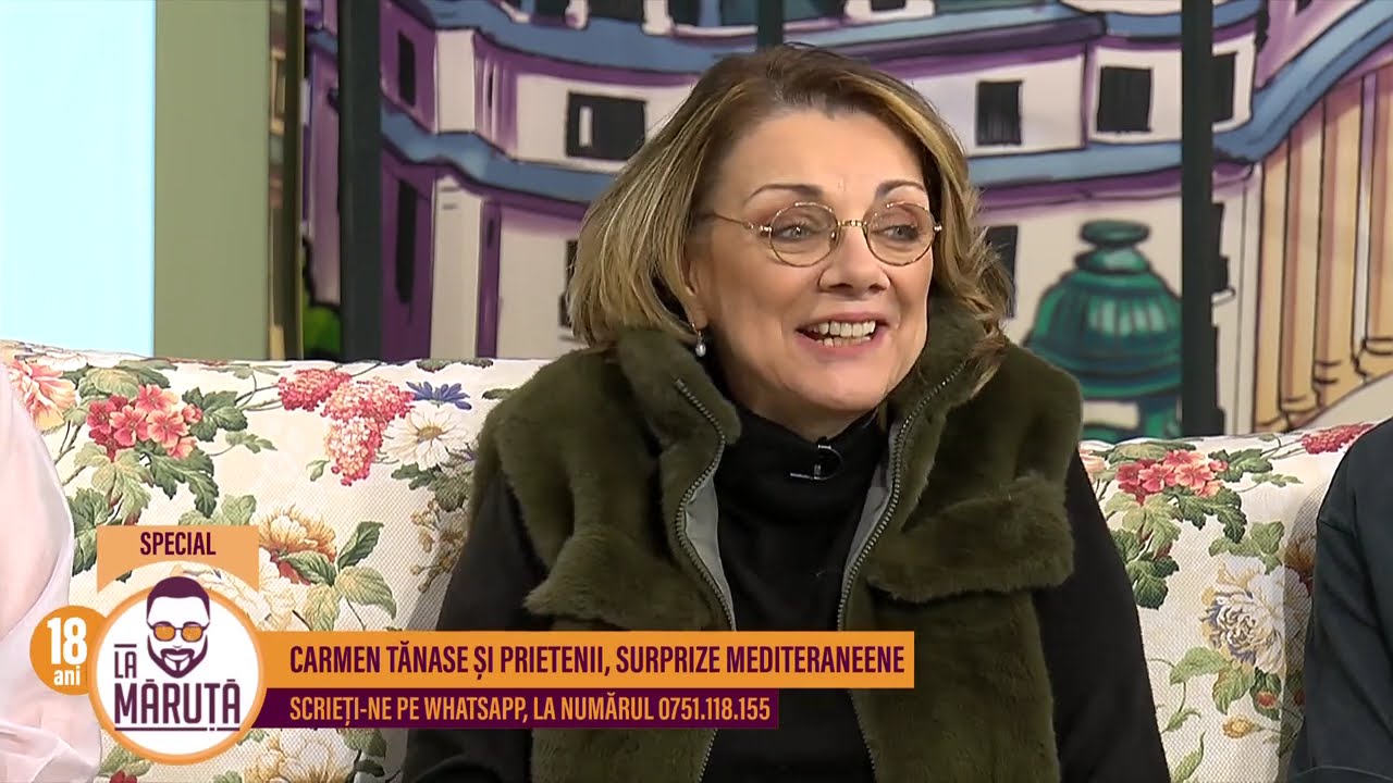 Carmen Tănase și prietenii, surprize mediteraneene