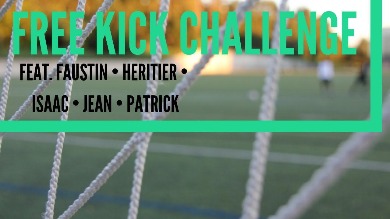FREE KICK CHALLENGE | Ft. Faustin &bull; Heritier &bull; Patrick &bull; Jean &bull; Isaac