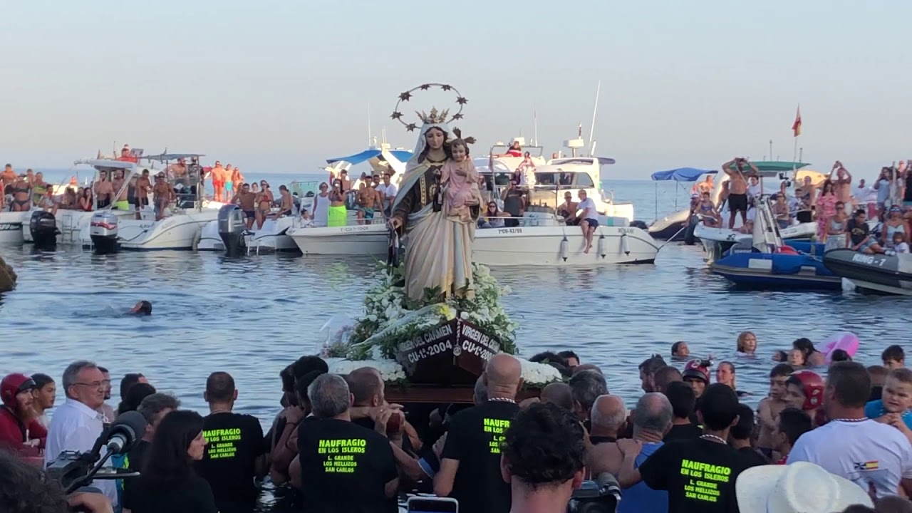 Procesión de la Virgen del Carmen de la Almadraba de Ceuta 2019