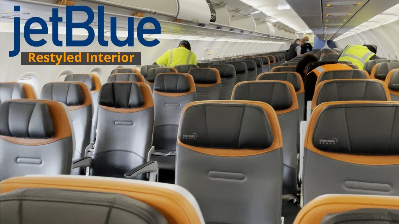 TRIP REPORT | Jetblue's Restyled Cabin | A320 | Orlando to Newark