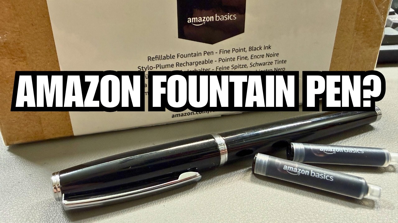 Распаковка ручки Amazon Basics &mdash; стоит ли она своих денег?