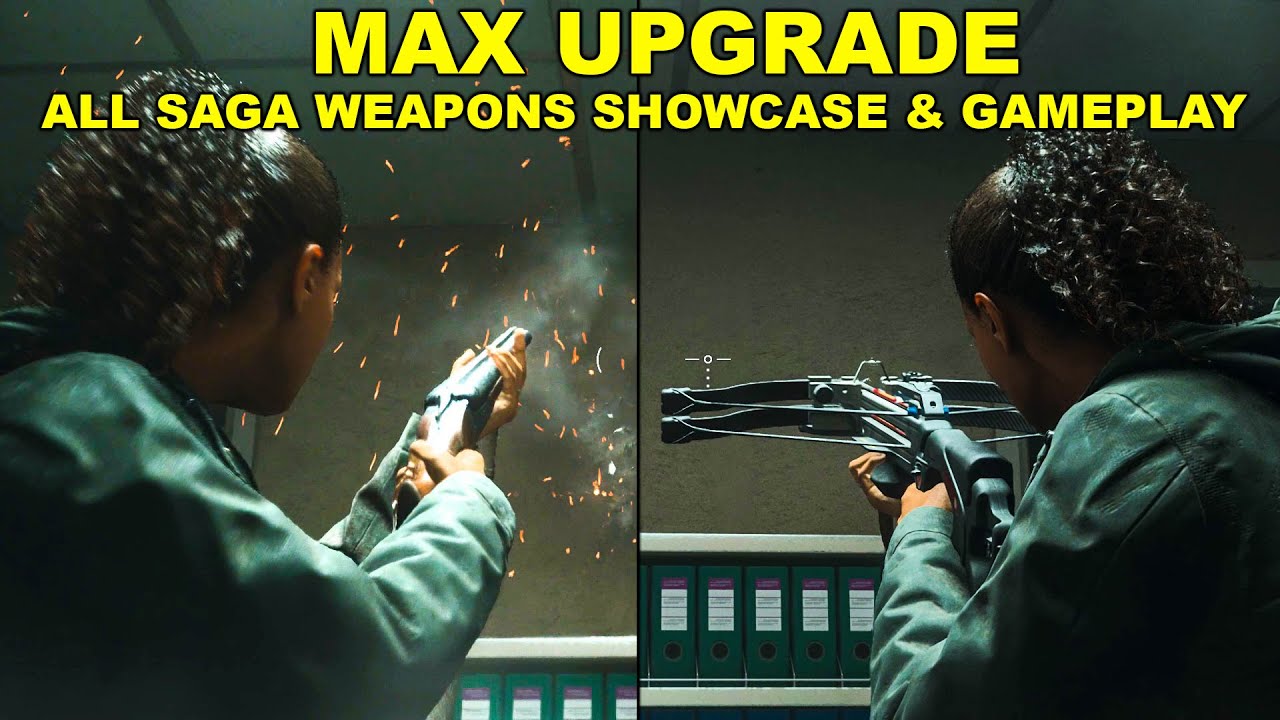 Alan Wake 2 - MAX UPGRADE All Saga Weapons Showcase & Gameplay
