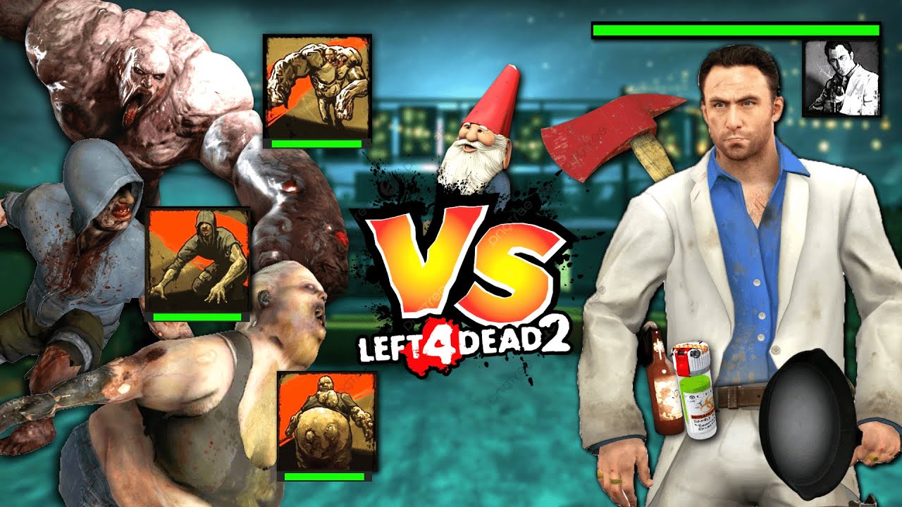 3 vs 1 IMPOSIBLE GANAR!!! 😱😱 Left 4 Dead 2 [Feria Siniestra] #funnymoments