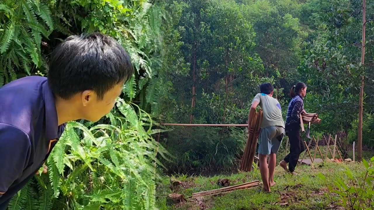 The evil husband discovered the whereabouts of the boy Tieu Nhi and Ms. Soa.