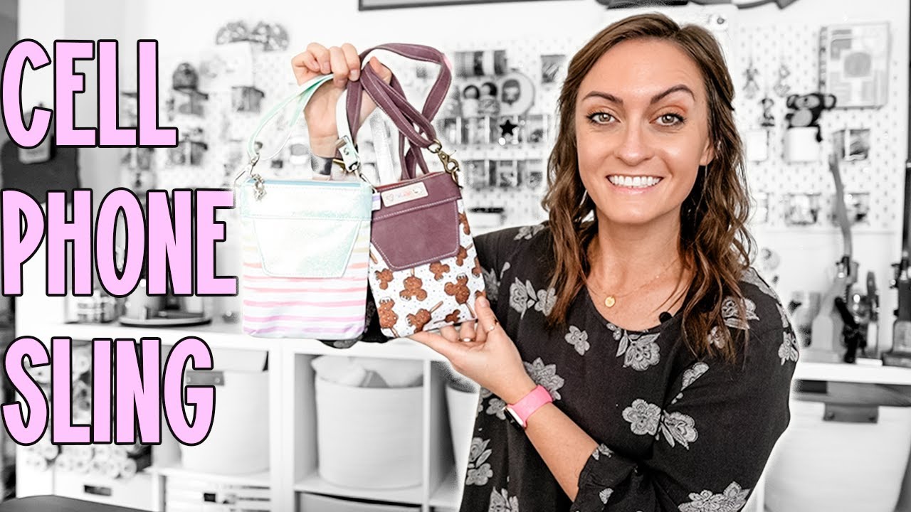 A Fun and Handy Cell Phone Crossbody Bag! Let's Make The Elysian Phone Sling From Bagstock Designs!