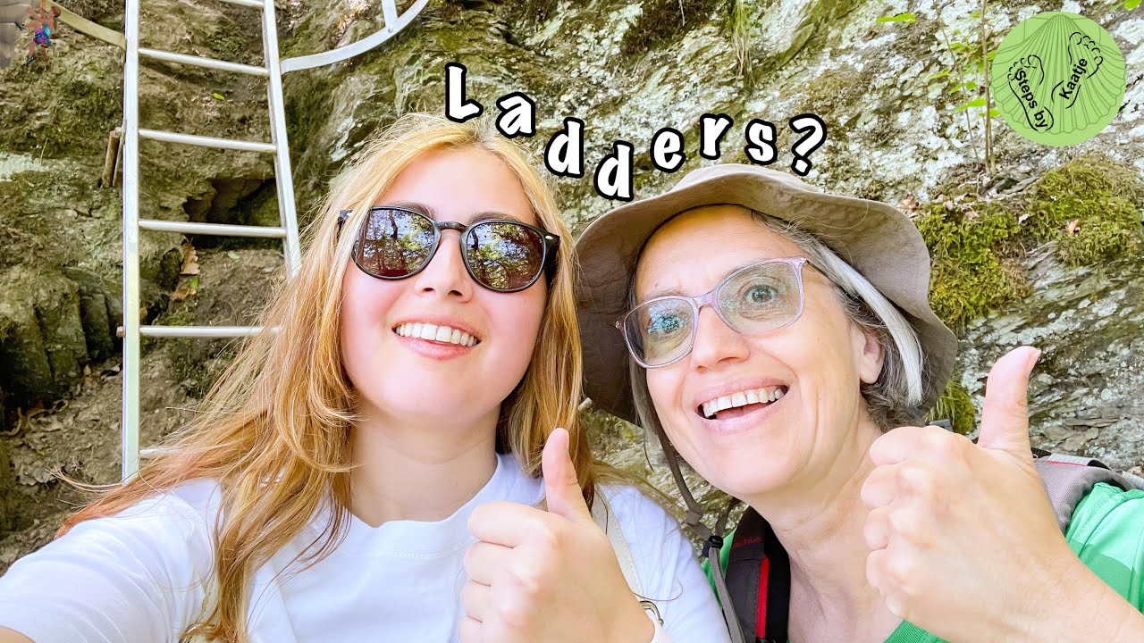 How to do the walk of the ladders! Les échelles de Rochehaut!