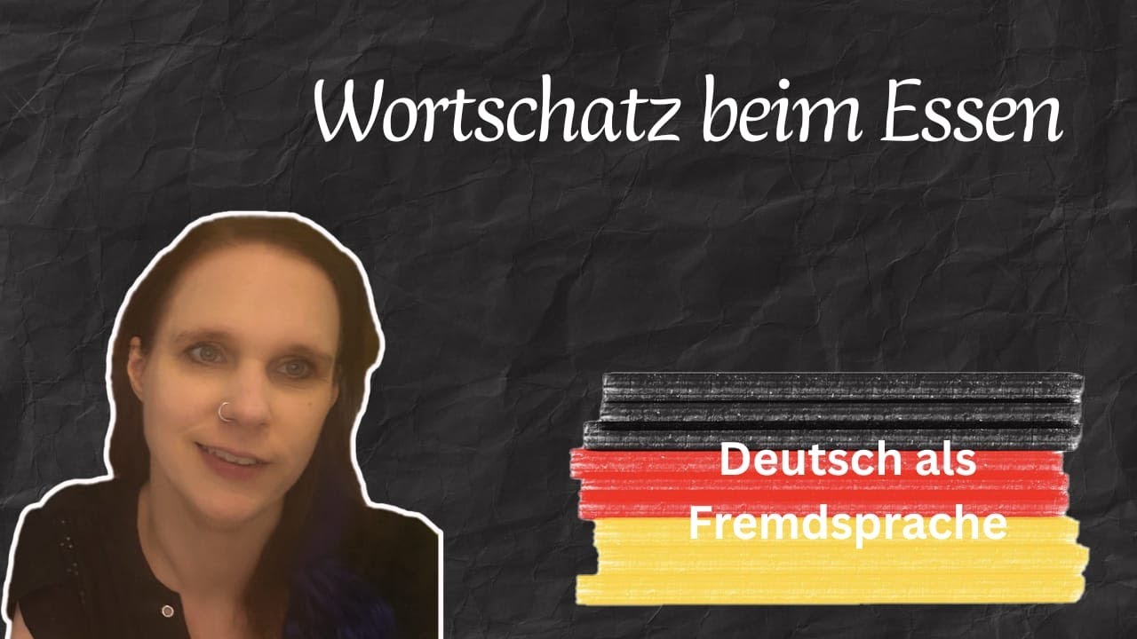 Deutsch Wortschatz: Beim Essen / im Restaurant
