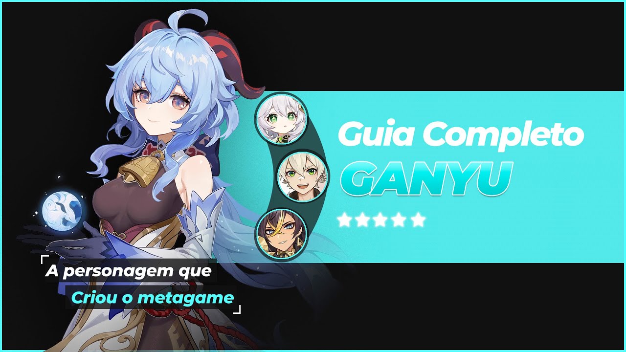 O LEGADO DA MELHOR DPS - GUIA ATUALIZADO DA GANYU #genshinimpact
