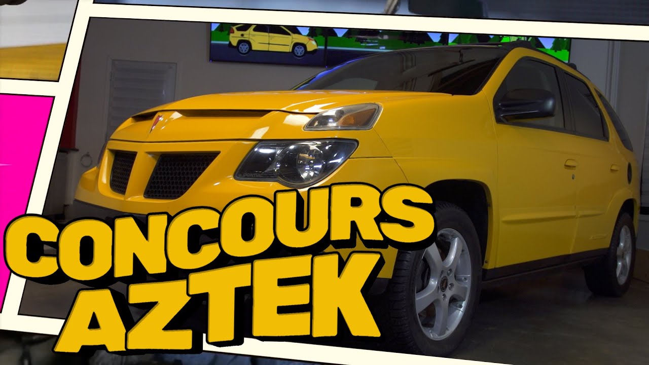 Roulez au suivant | S1 - Remise officielle du Pontiac Aztek jaune