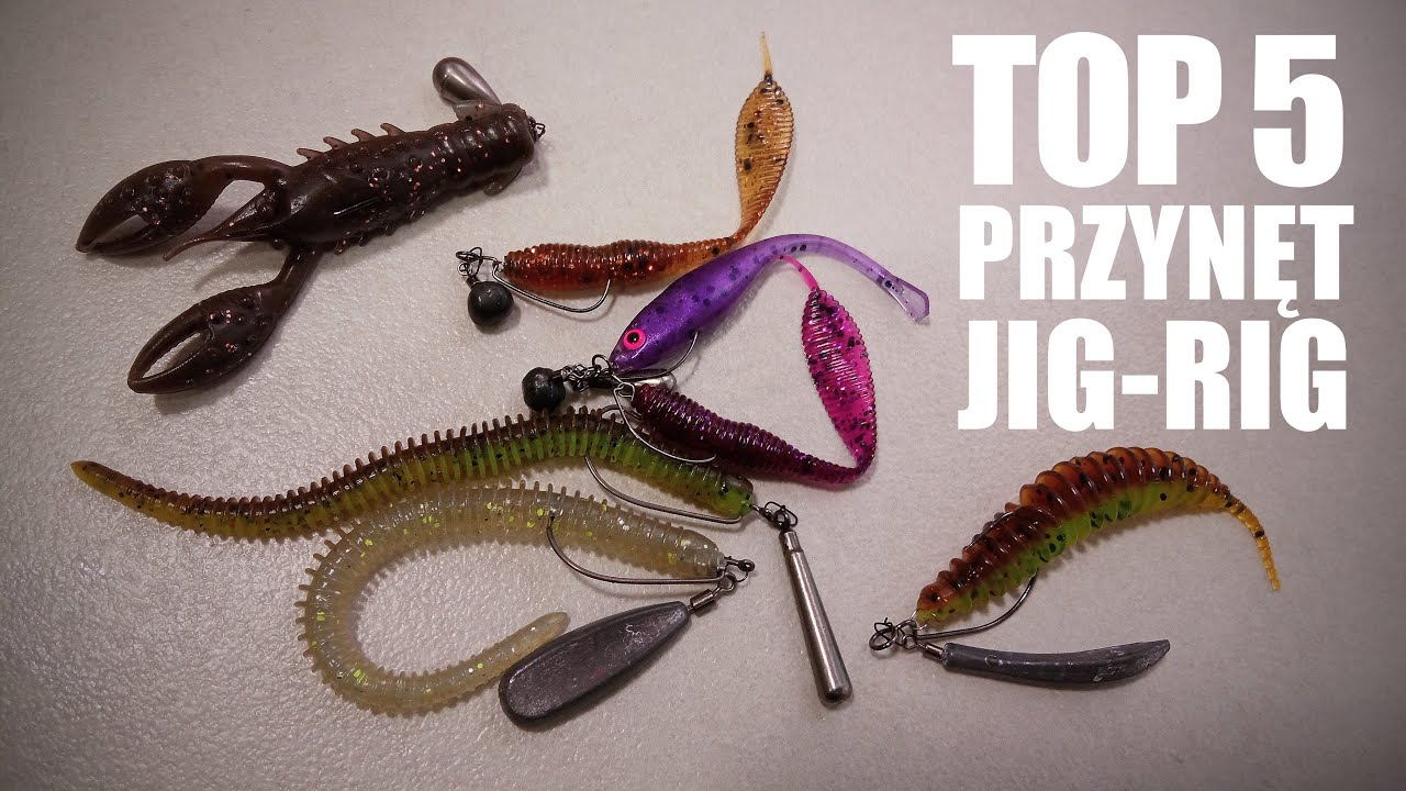 TOP 5 przynęt do metody jig-rig