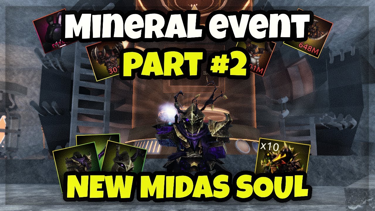 NEW MIDAS SOUL! | Minerals PART 2 Event | Ultimate Guide (Lootify Roblox)