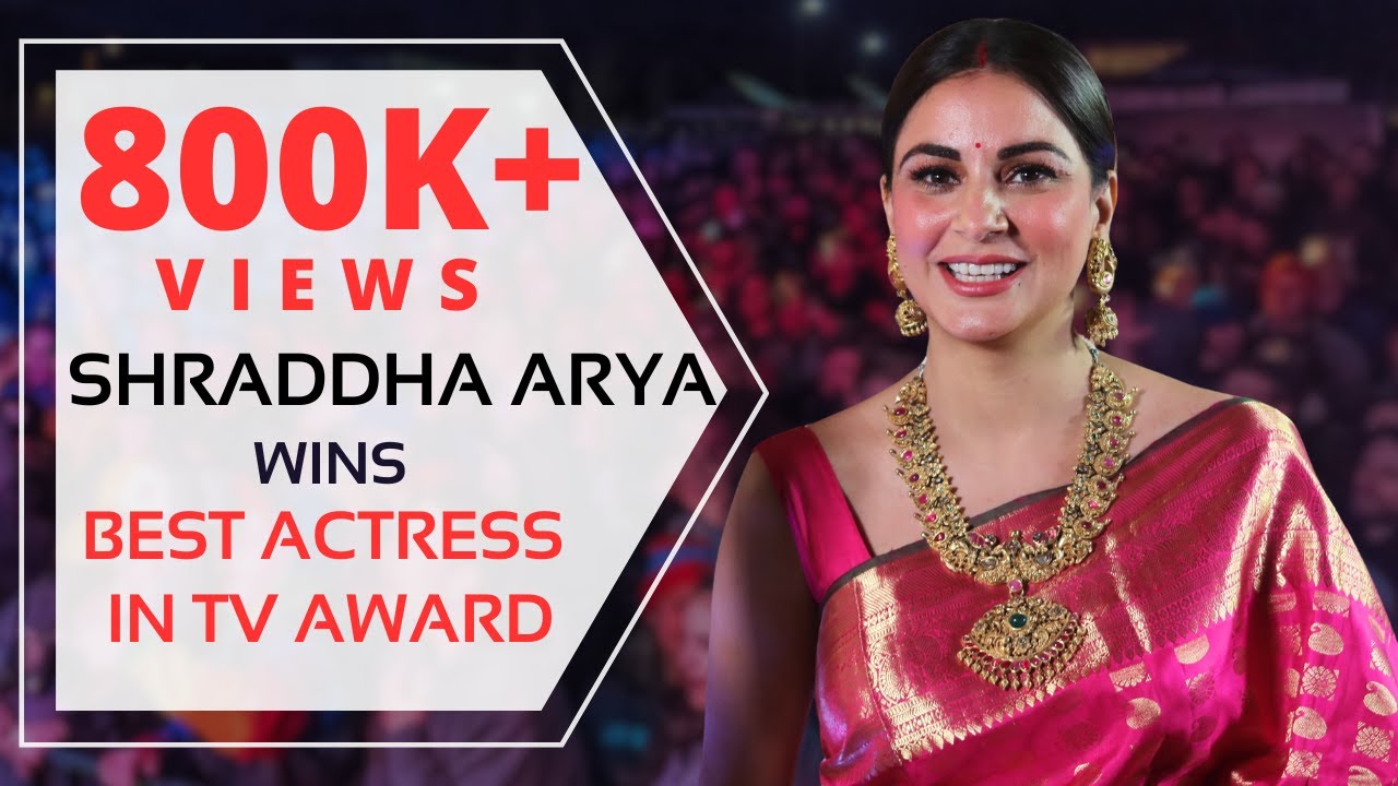 Best Actress in a Television Series | Shraddha Arya | #dpiff #kundalibhagya #zeetv