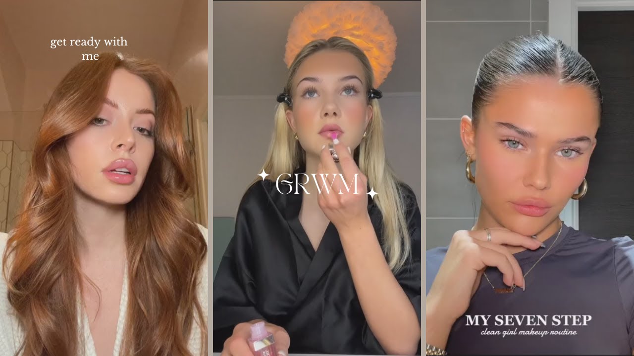 ЭСТЕТИКА, ГОТОВЬСЯ СО МНОЙ💖 || ПОДБОРКИ GRWM TIKTOK ЧАСТЬ 2✨