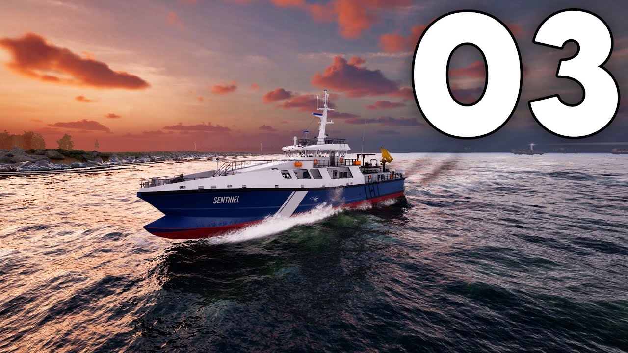 Hunting Pirates with the Coast Guard - Seafarer Ship Simulator - Part 3