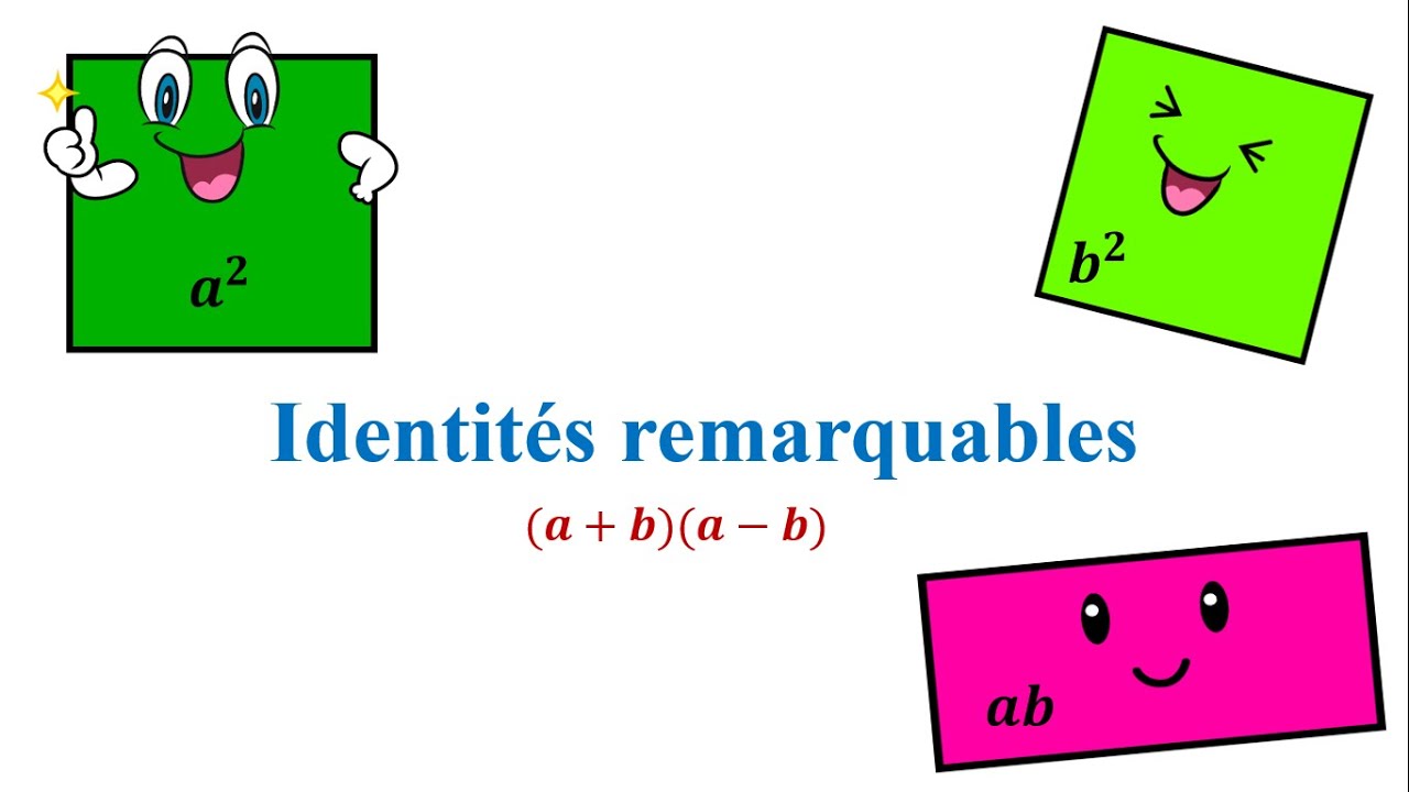 Identités remarquables: (a + b)(a - b)