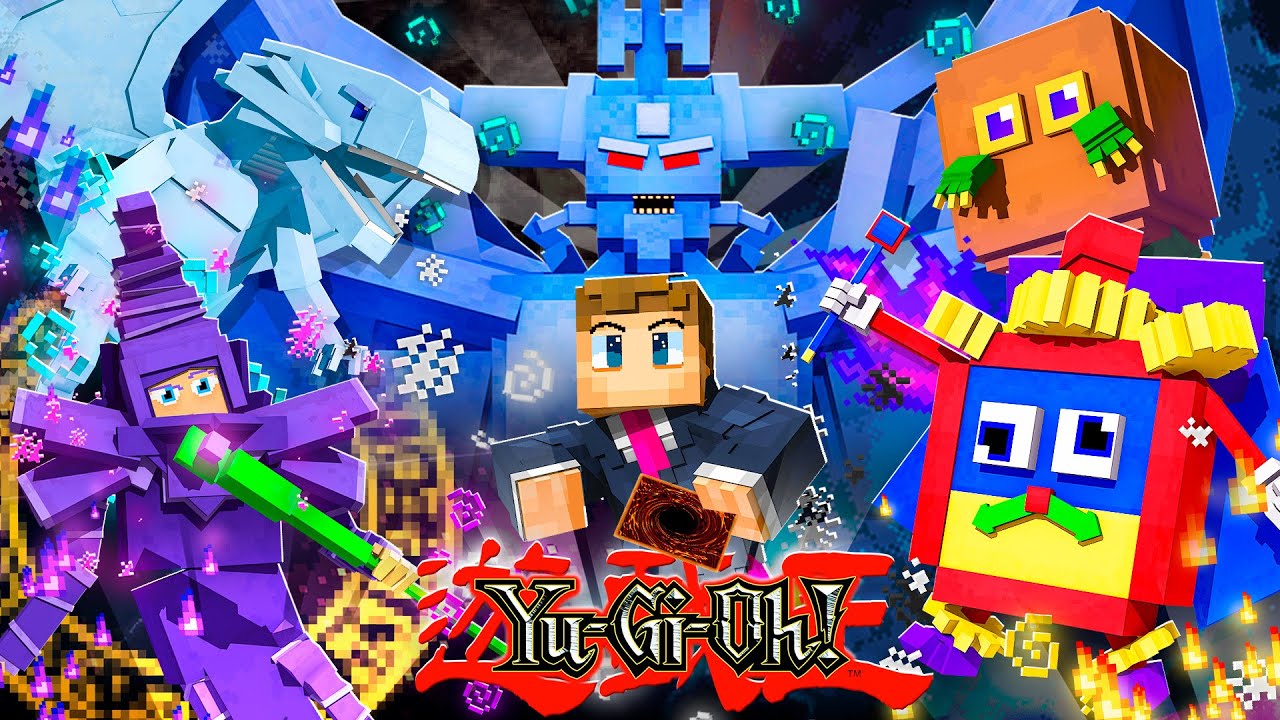YUGI-OH ADICIONADO NO MINECRAFT !! - HORA DE AVENTURA