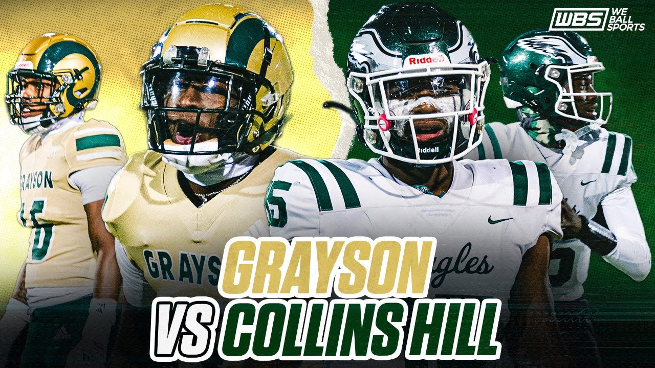 Grayson Looks For REVENGE Against CH🔥🚨 | #7 Grayson vs #10 Collins Hill Full Game Highlights