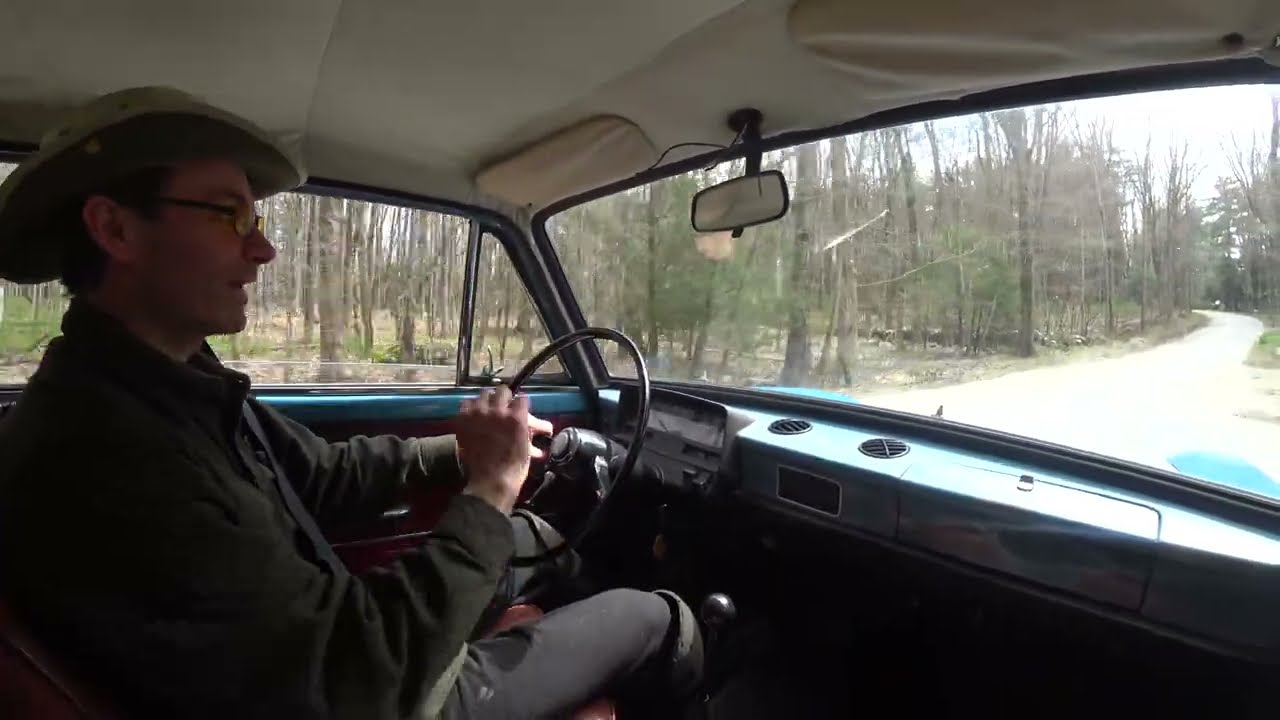 Take a drive in a Fiat 1100 R Wagon