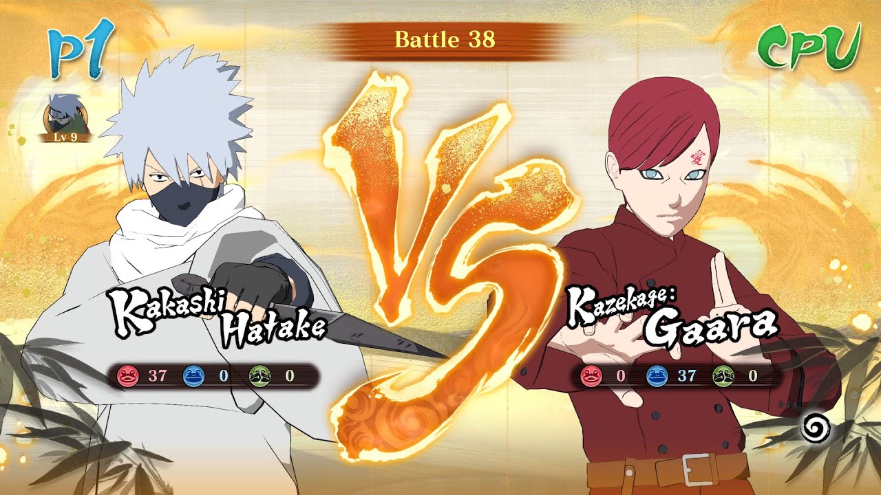 Kakashi (Hokage) vs Gaara (Boruto) - Naruto X Boruto Ultimate Ninja Storm Connections
